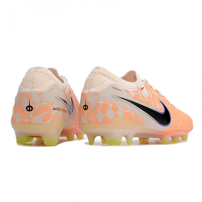 Tiempo Legend 10 Elite FG Soccer Shoes-Orange/White-7891286