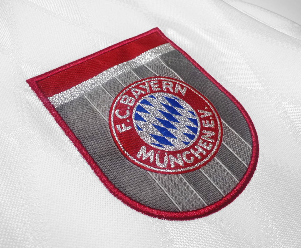 1996-1998  Bayern away Retro  Soccer Jersey