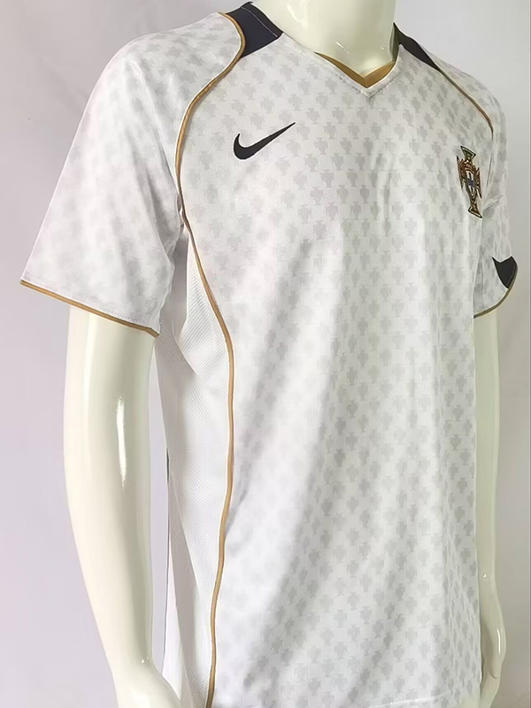 2004 Portugal Away Retro Soccer Jersey