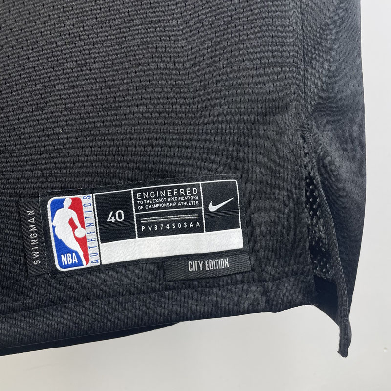 23-24 LAKERS RUSSELL #1 Black City Edition Top ...