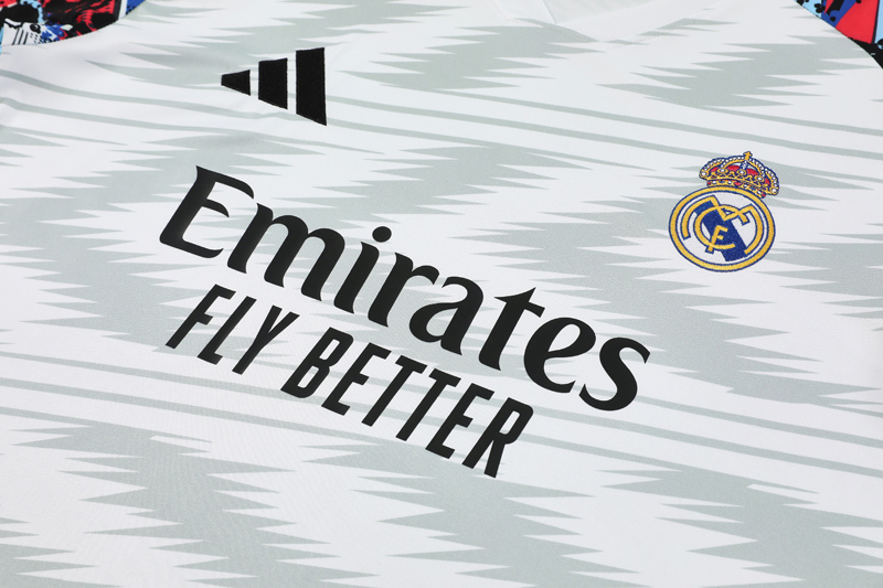 25-26 RMA White Training Short Suit