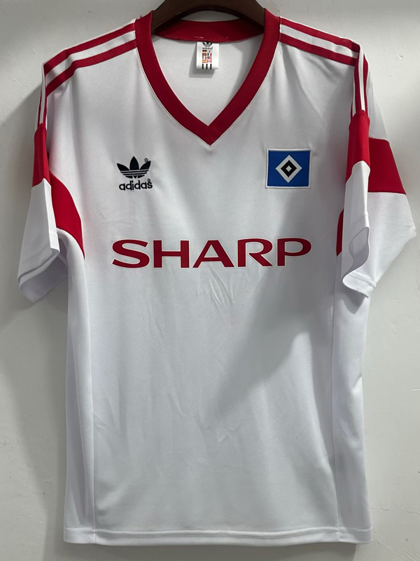 1988 Hamburg SV Home Retro Soccer Jersey