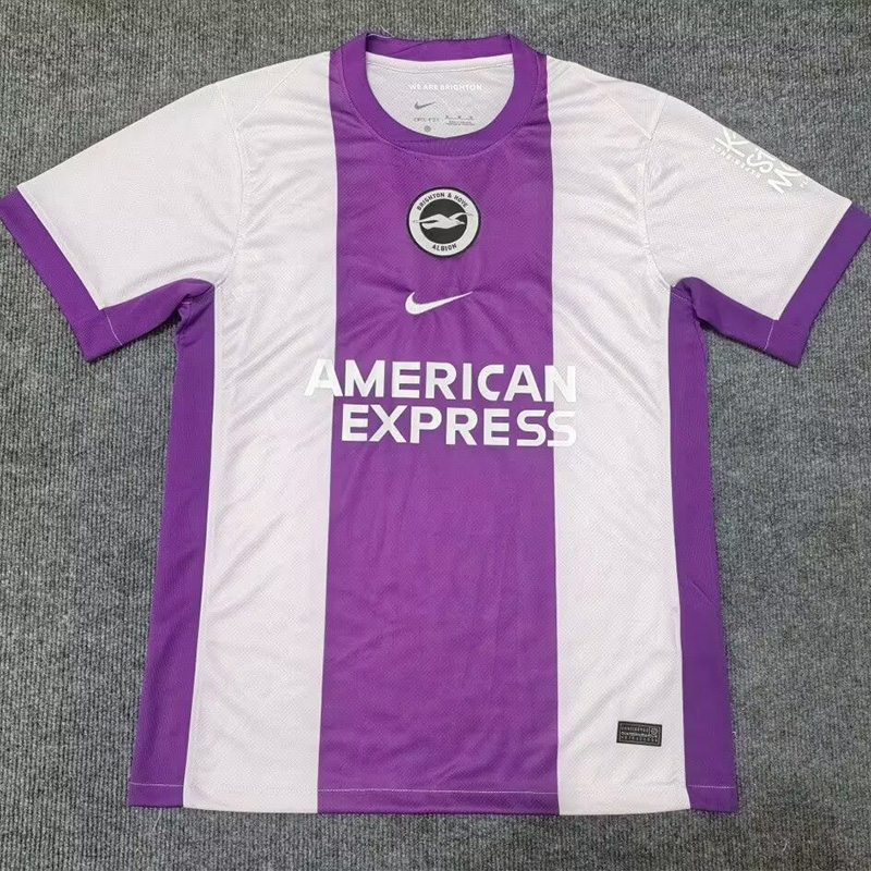 25-26 Brighton Purple Fans Soccer Jersey