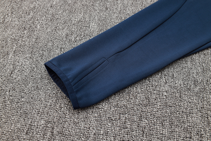 24-25 Man Utd Royal blue Kids Half Pull Tracksuit (童装)(半拉链)