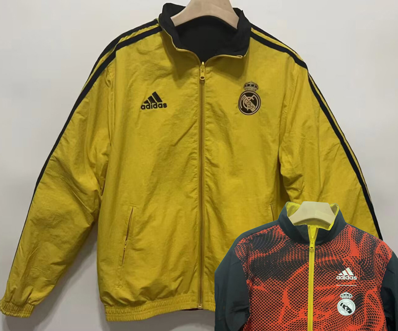 24-25 RMA Yellow & Red Double Sided Windbreaker (双面风衣)