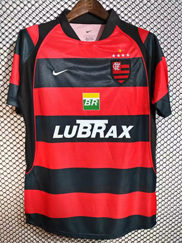 2002-2003 Flamengo Home Retro Soccer Jersey