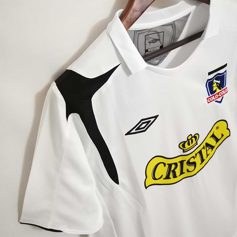 2006 Colo-Colo White Retro Soccer Jersey