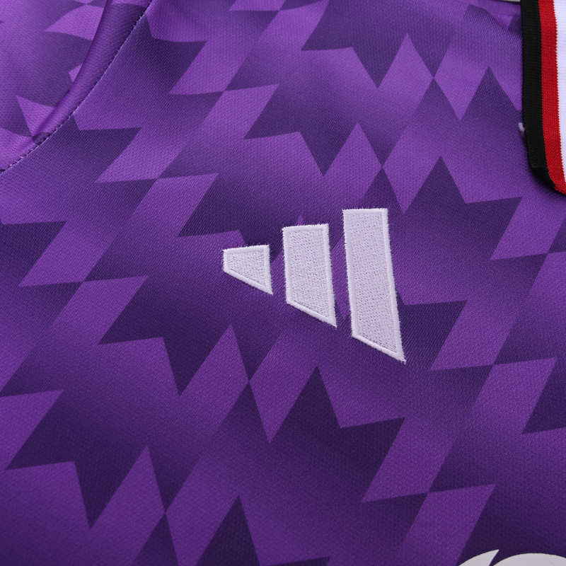 25-26 Man Utd Purple Polo Short Sleeve