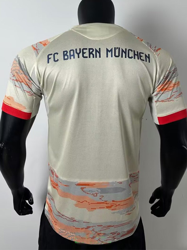 25-26 Bayern Special Edition Khaki Red Player Version Soccer Jersey