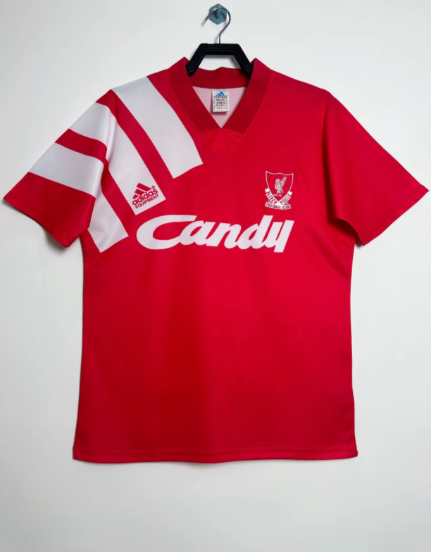1991-1992 LIV Home Retro Soccer Jersey