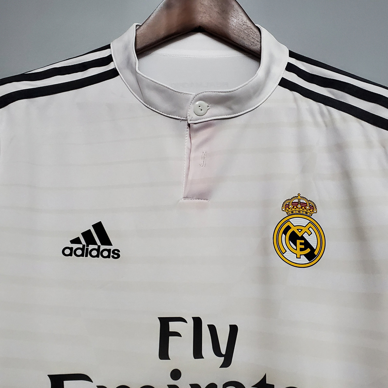 2014-2015 RMA Home Long Sleeve Retro Soccer Jer...