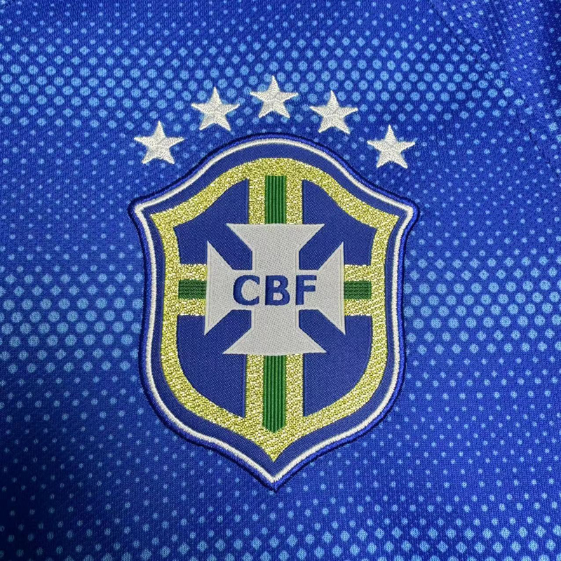2014 Brazil Away Retro Soccer Jersey