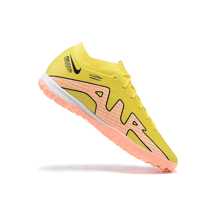 Vapor 15 Academy TF Soccer Shoes-Yellow/Pink-5269527