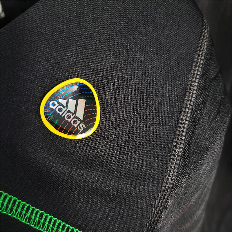 2010 Mexico Black Retro Soccer Jersey