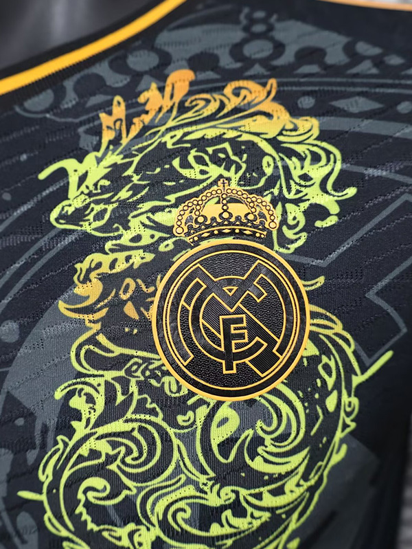 24-25 RMA Black Special Edition Player Version Training Shirts *绿龙