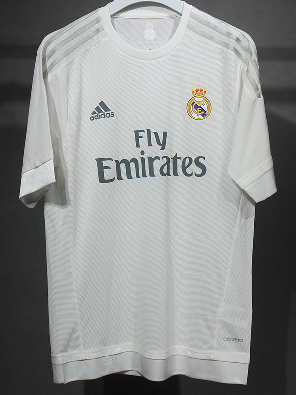 2015-2016 RMA Home Player Version 球员 Retro Soccer Jersey