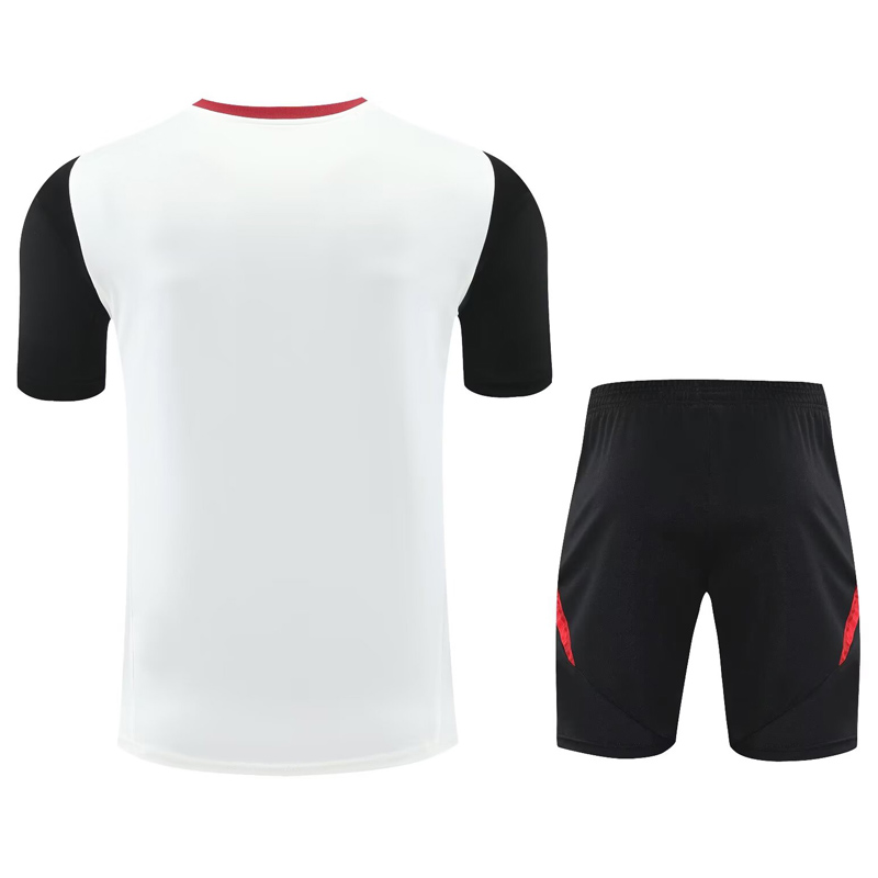 25-26 Man Utd White Training Short Suit