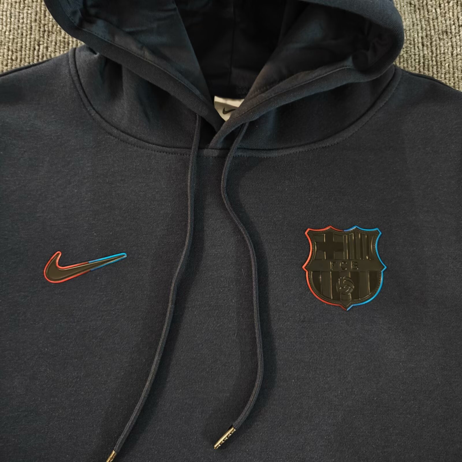 2024 BAR Dark blue Fleece Hoodie