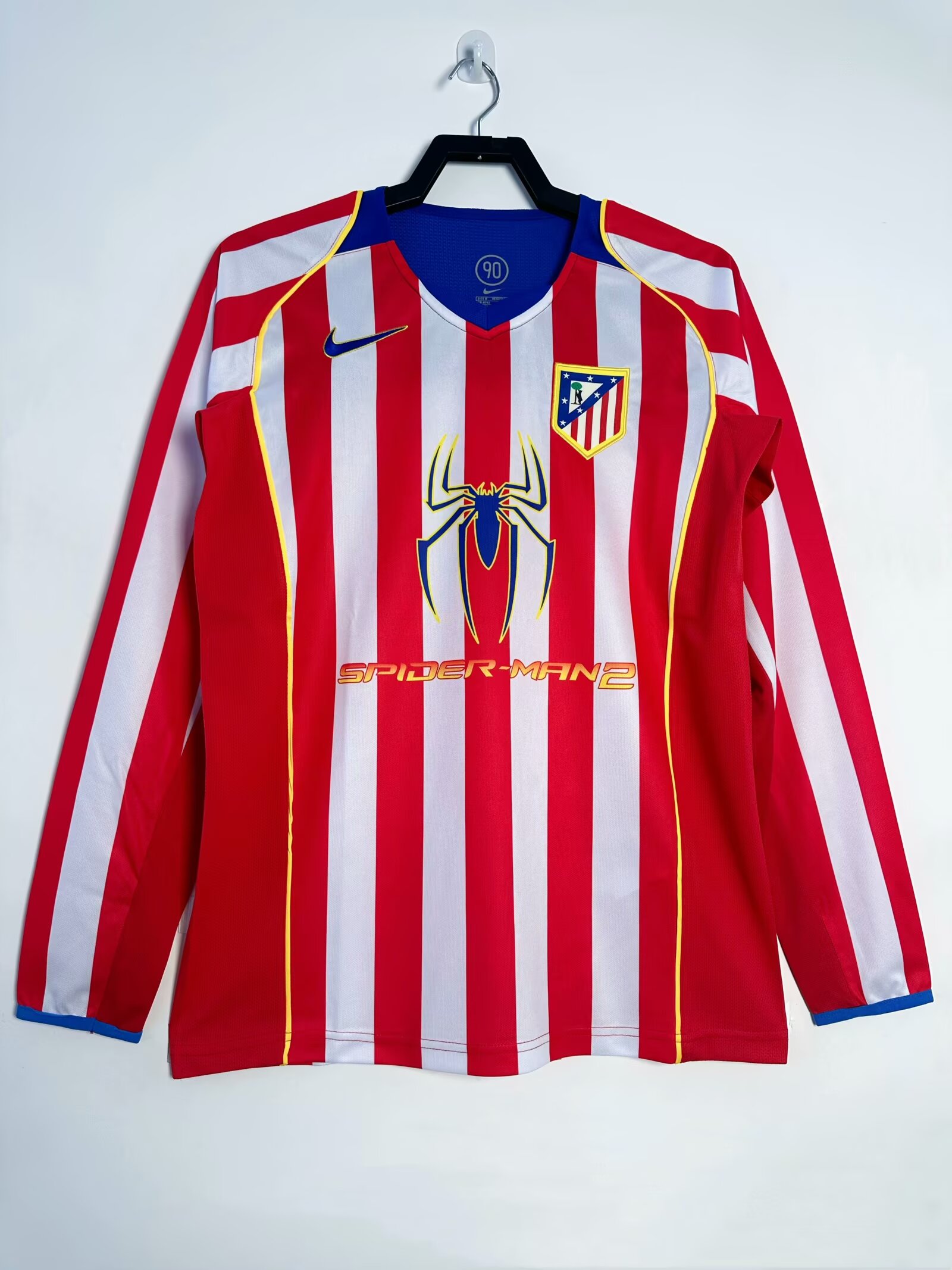 2004-2005 ATM Home Long Sleeve Retro Soccer Jersey (长袖)