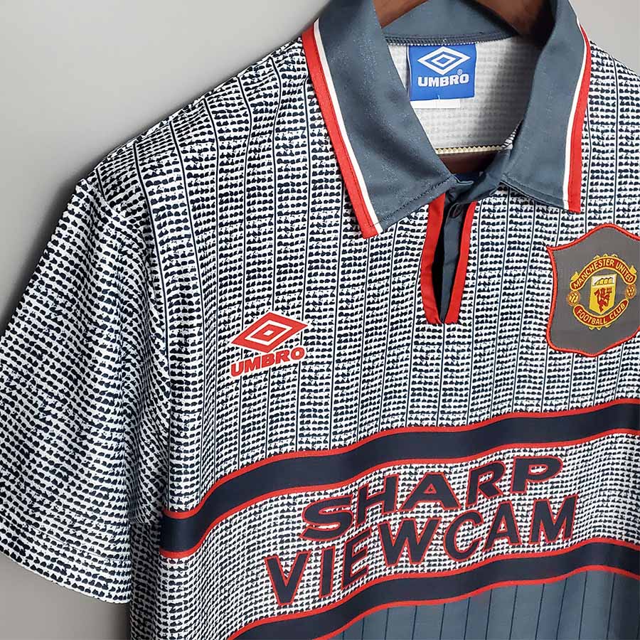 1995-1996 Man Utd Third Retro Soccer Jersey
