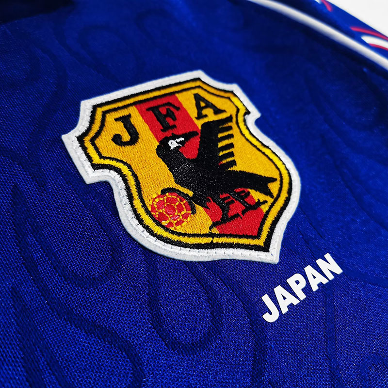 1998 Japan Home Long Sleeve Retro Soccer Jersey...