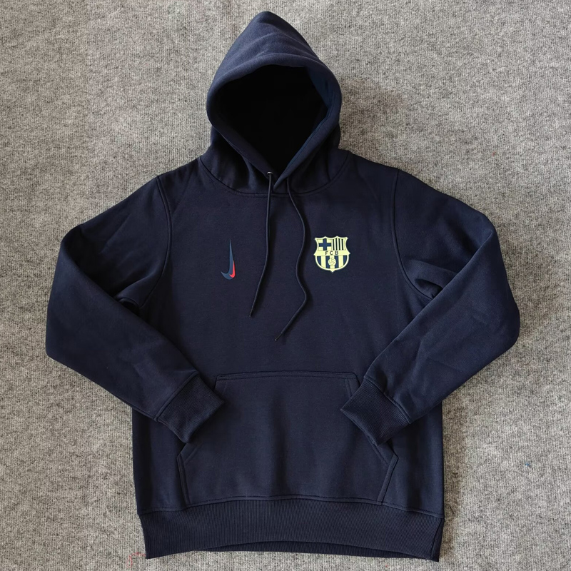 24-25 BAR Royal blue Hoody 宝蓝色(加绒)绿标