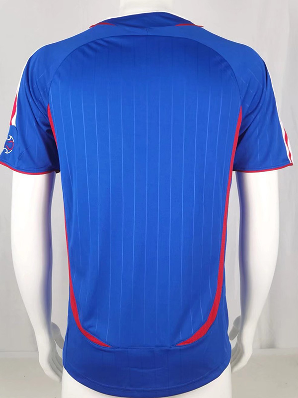 2006 France Home Retro Soccer Jersey