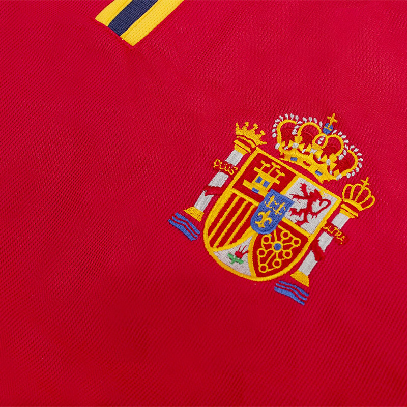 2000 Spain Home Retro Soccer Jersey