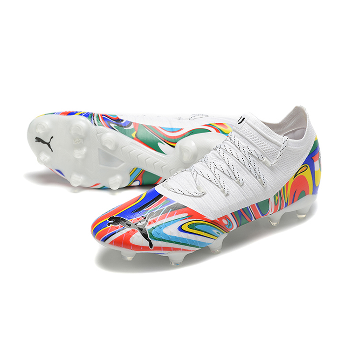Neymar Future Z 1.3 Teazer FG Soccer Shoes-White/Red-3909245