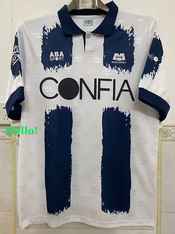 1995-1996 Monterrey Home Retro Soccer Jersey