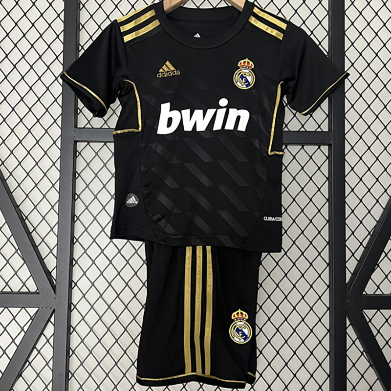 2011-2012 RMA Away Kids Retro Soccer Jersey