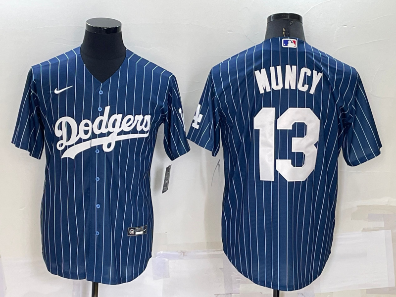 2022 Men's Los Angeles Dodgers MUNCY 13 blue MLB Jersey