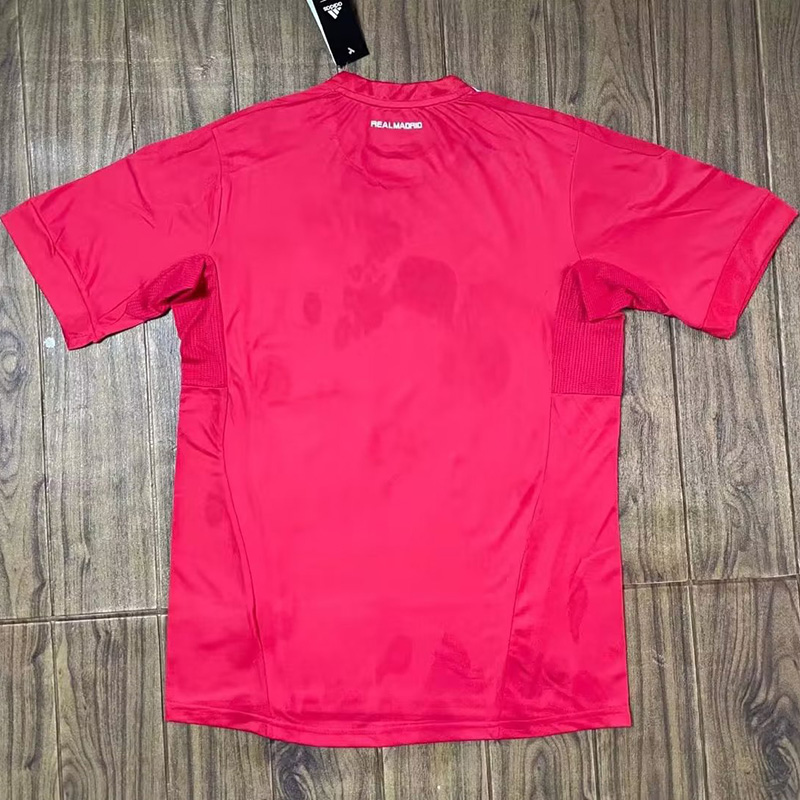 2011-2012 RMA Away Red Retro Soccer Jersey