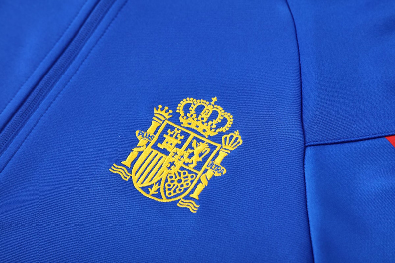 24-25 Spain Fancy blue Jacket Tracksuit