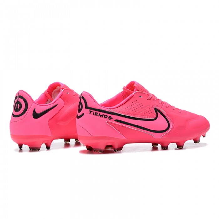 Tiempo Legend 9 Elite FG Soccer Shoes-Pink/Black-458345