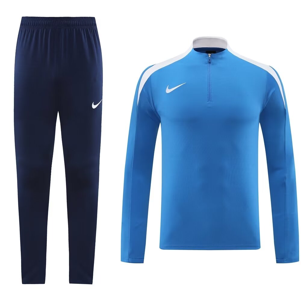 2024 NK Blue Half Pull Tracksuit