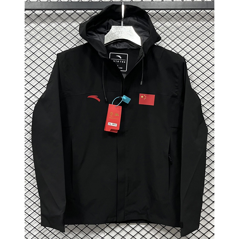 2025 ANTA Black Outdoor Jackets #F708冲锋衣