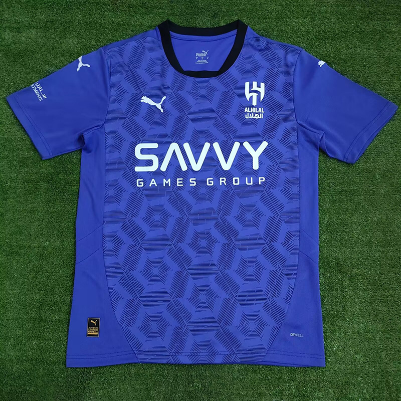 24-25 Al-Hilal Purple Third Fans Soccer Jersey *紫色