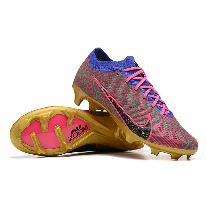 Air Zoom Mercurial Vapor XV Elite FG Bonded Pack Soccer Shoes-Wine Red/Blue-388172