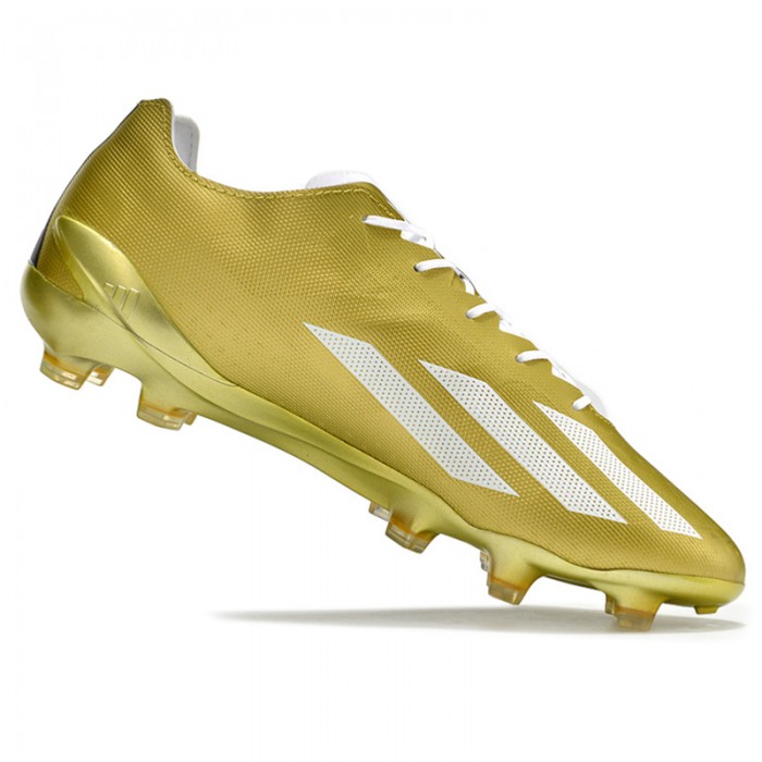 X Crazyfast+ FG Soccer Shoes-Gold/White-6539783