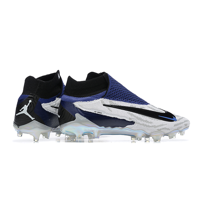 Phantom GX Elite FG High Soccer Shoes-Navy Blue/Gray-2670070
