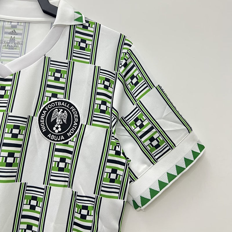 1994 Nigeria Away Retro Soccer Jersey