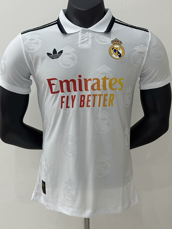 25-26 RMA White Casual Edition Player Version Training Shirts