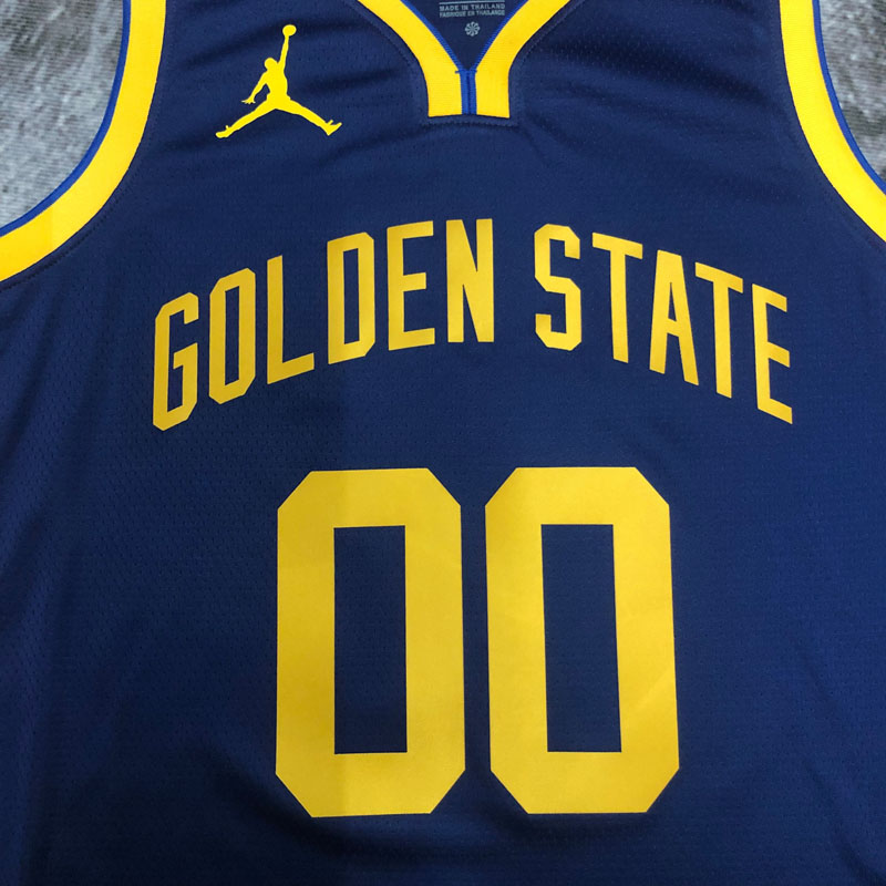22-23 WARRIORS KUMINGA #00 Royal blue Top Quali...