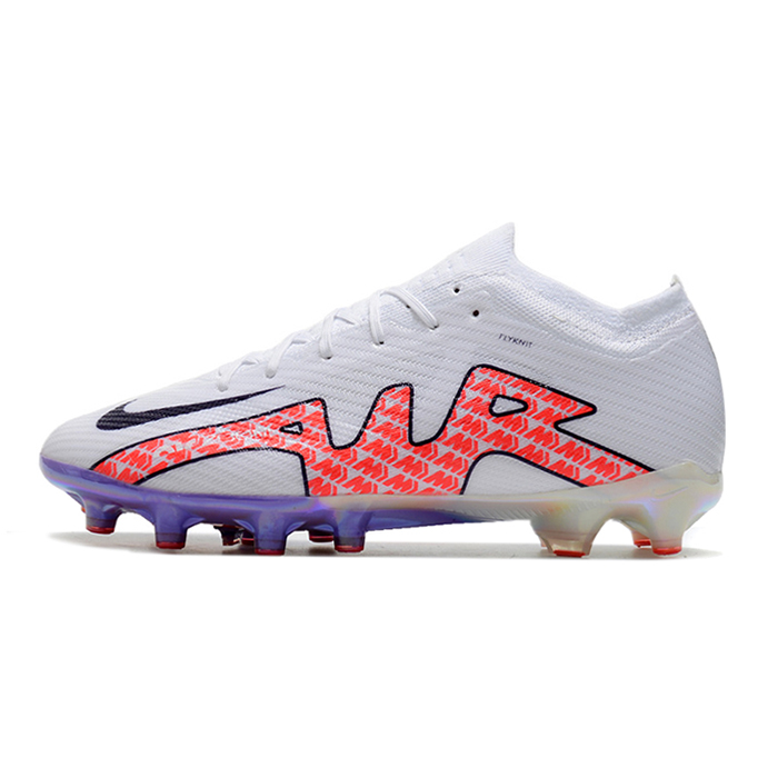 Air Zoom Mercurial Vapor XV Elite AG Soccer Shoes-White/Red-6689619