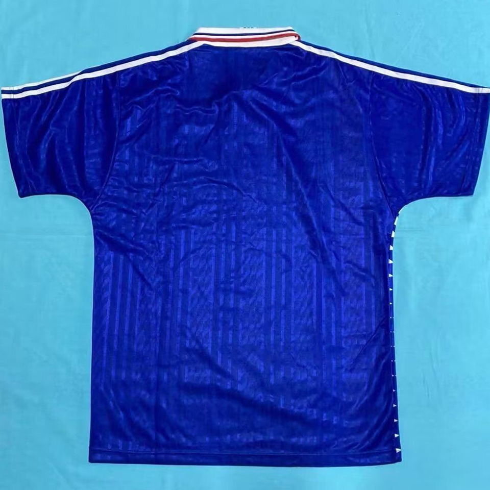1994 France Home Blue Retro Soccer Jersey