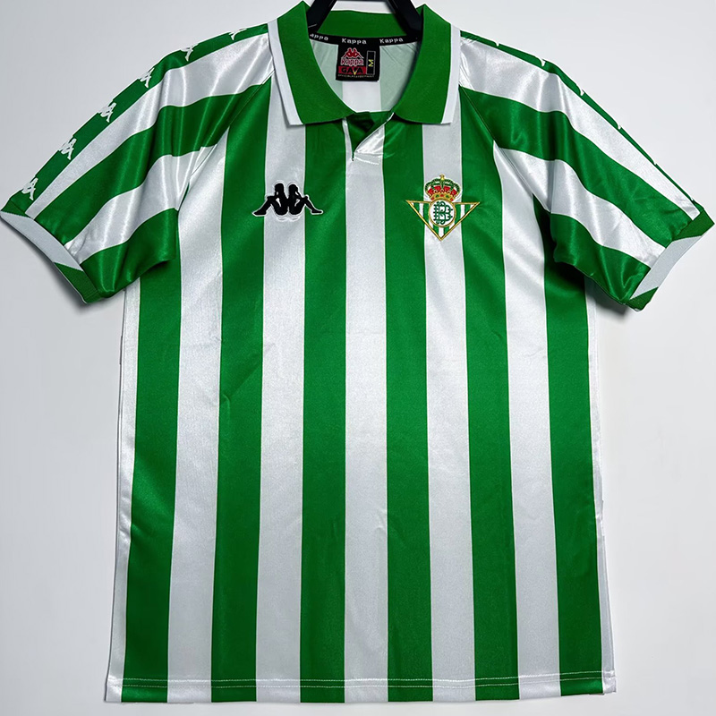 2000-2001 Real Betis Home Retro Soccer Jersey
