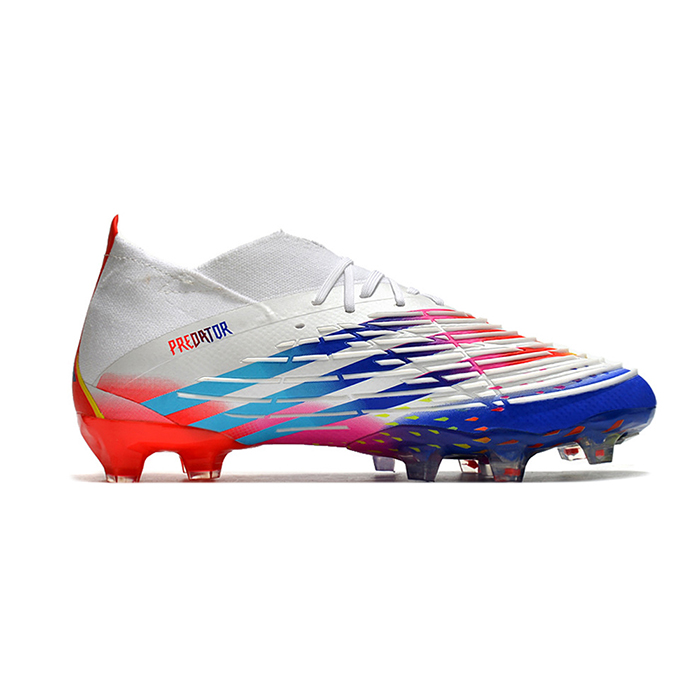 Predator FIFA World Cup Qatar 2022 Edge+ FG Soccer Shoes-White/Blue-6728979