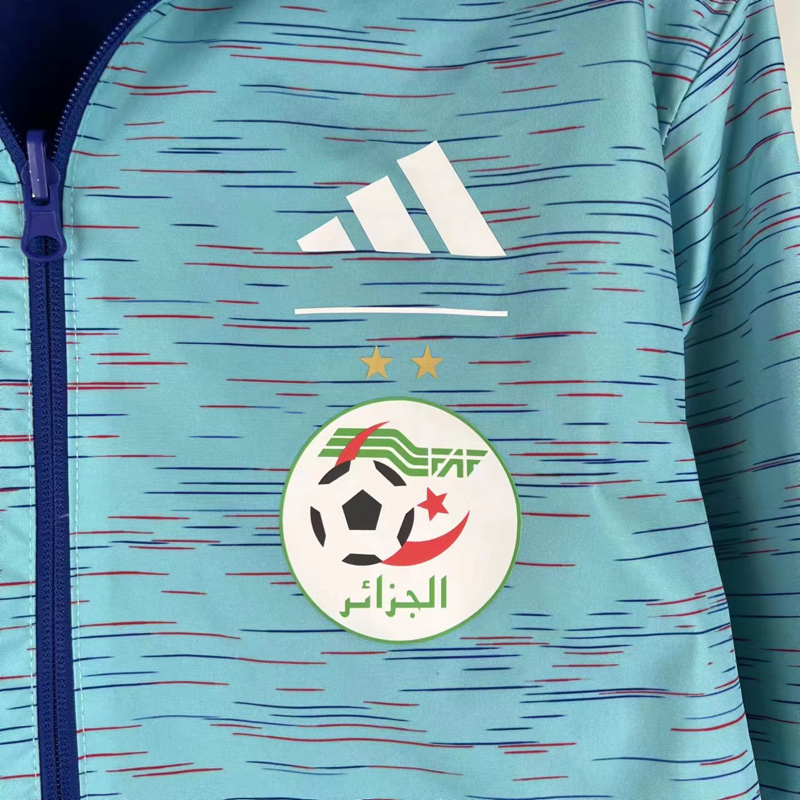 2023 Algeria Dark blue & Sky Blue Double Sided ...