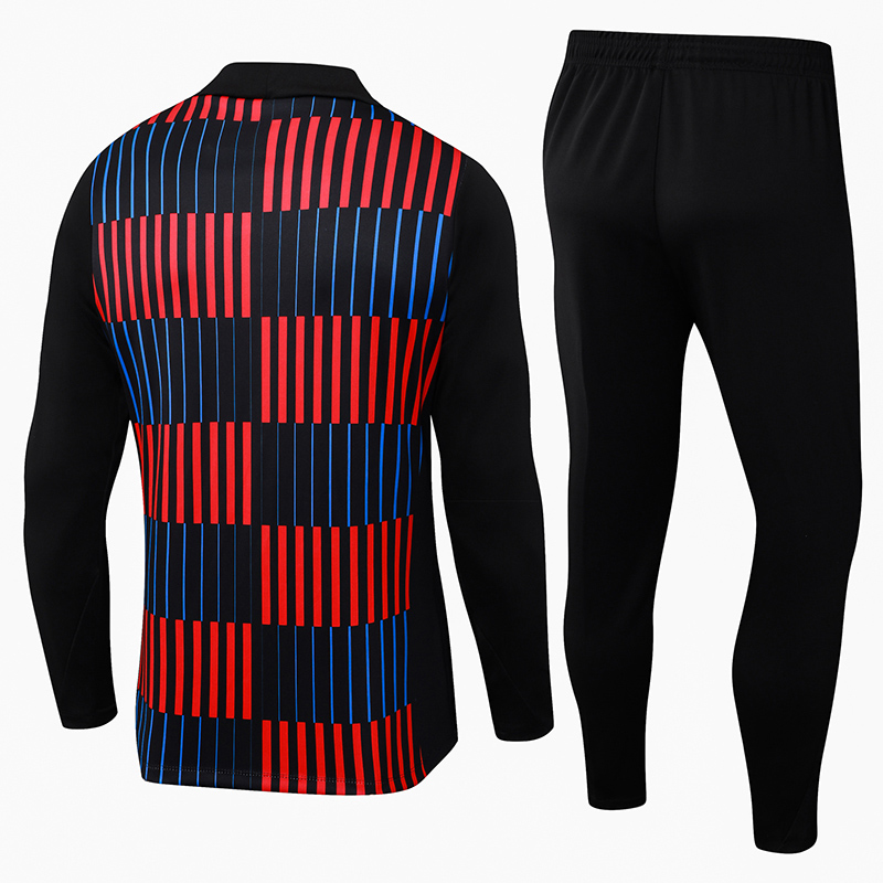 24-25 BAR Red blue Half Pull Tracksuit (半拉链)